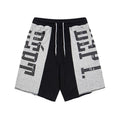 Gallery Dept Color‑Block Logo Sweat Shorts