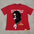 That’s A Awful Lot Of Cough Syrup Red Los Angeles Portrait Graphic Tee