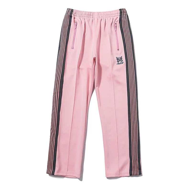 Needles Pink Striped Side Track Pants
